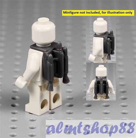 LEGO Star Wars - Jet Pack w/ Nozzles Dark Gray - Jetpack Jango Fett ...