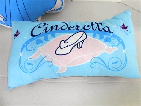 Disney Character Pillow Sets Cinderella Includes 3 Pillows and - Etsy