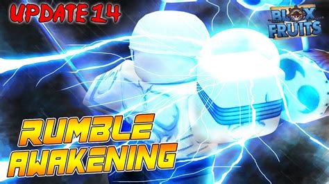 *NEW* RUMBLE AWAKENING SHOWCASE in Blox Fruits (Rumble vs Quake) - YouTube