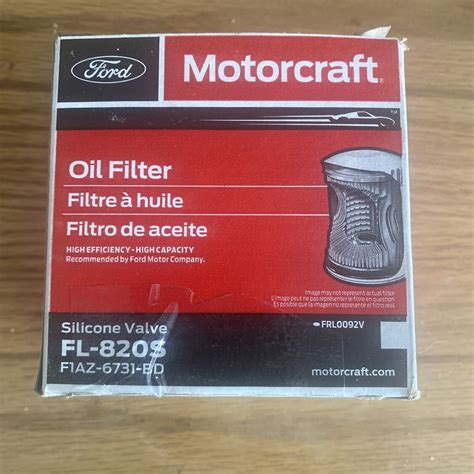 MOTORCRAFT FL 820S - cross reference oil filters | oilfilter ...