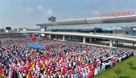 North Korea’s new airport terminal is swanky... and probably empty ...