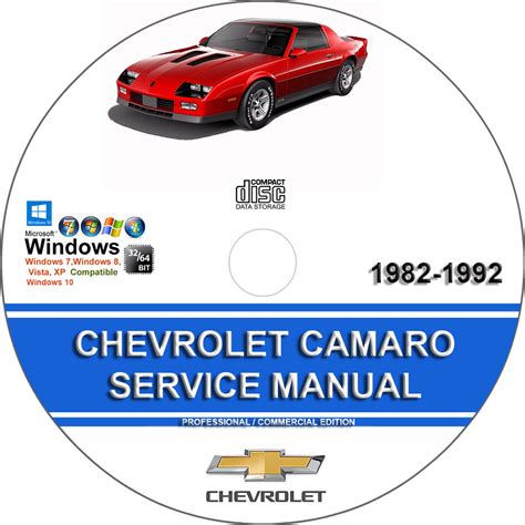 CHEVROLET CAMARO 1982-1992 Service Repair Manual | Manuals For You