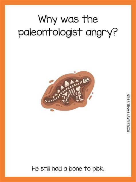 35 Fossil Jokes That You'll Really Dig - Easy Family Fun- Games, Trivia ...