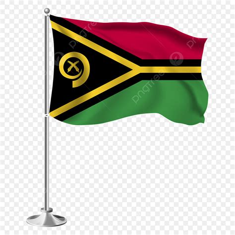 Nations Flags Clipart PNG Images, National Flag Of Vanuatu, Vanuatu Flag, Waving Flag, National ...