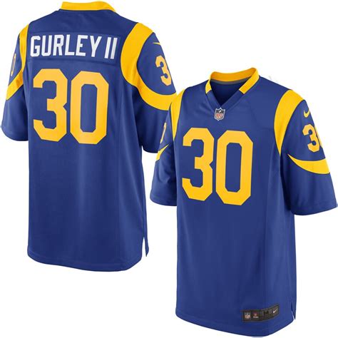 Nike Todd Gurley Los Angeles Rams Royal Game Jersey