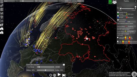 Nuclear War Simulator | A nuclear conflict simulation and visualisation ...