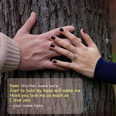 just hold my hand love quotes name pics