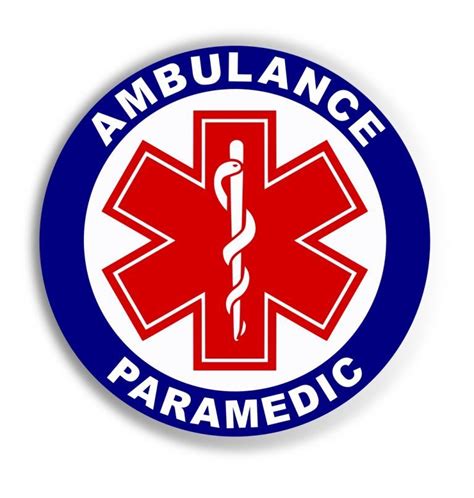 Ambulance-Paramedic-Sticker Ambulance Logo, Police Decal, Clear Decals, Emt Paramedic, Decal ...