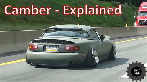 Camber Explained - Suspension Geometry, Negative/Positive. How it works. - YouTube