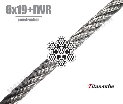 Ungalvanized Steel Wire Rope 6x19 Manufacturer China | Titansuhe