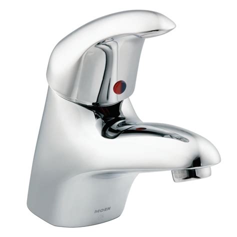 Shop Moen Commercial Chrome 1-Handle Single Hole Commercial Bathroom ...