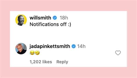 Jada COMMENTED On Will Smith's First Instagram After Separation Reveal ...