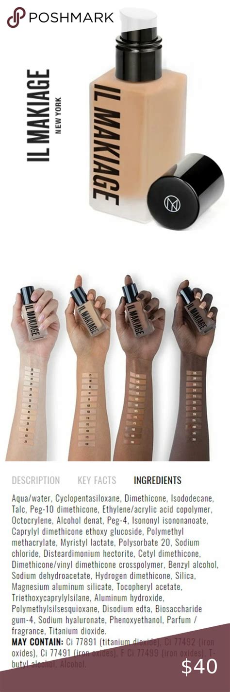 Il Makiage New York - Woke Up Like This Flawless Based Foundation Shade 120 | Foundation shades ...