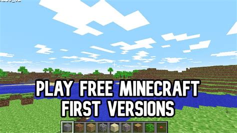 PLAY THE ONE OF THE FIRST VERSIONS OF MINECRAFT - Minecraft Classic ...