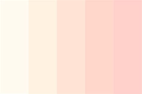 peaches with cream Color Palette