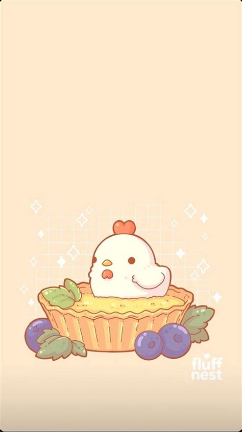 Chicken tart . Cute doodles, Cute little drawings, Cute animal drawings kawaii, HD phone ...