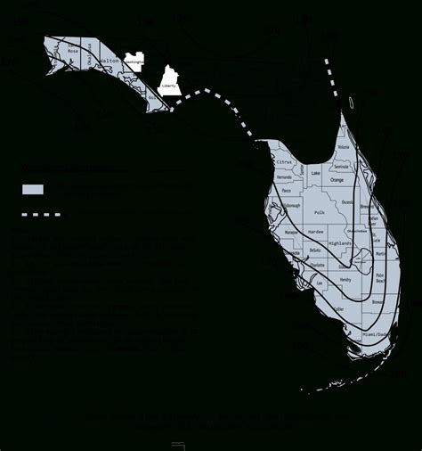 Florida Wind Speed Map - Printable Maps