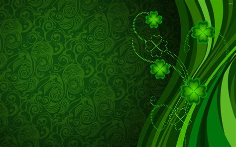 Shamrock background ·① Download free awesome HD wallpapers for desktop ...