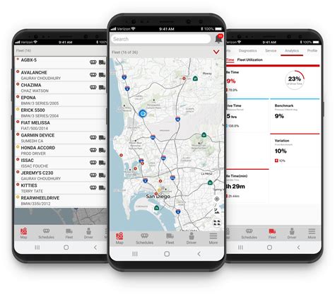 Fleet tracking app | Verizon Connect