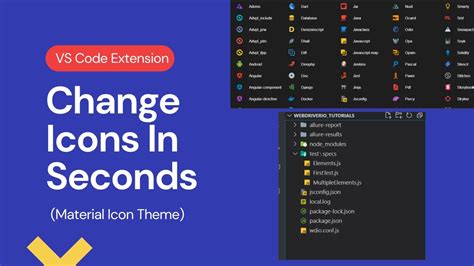 One Of My Favourite VSCode Extension - Material Icon Theme - YouTube