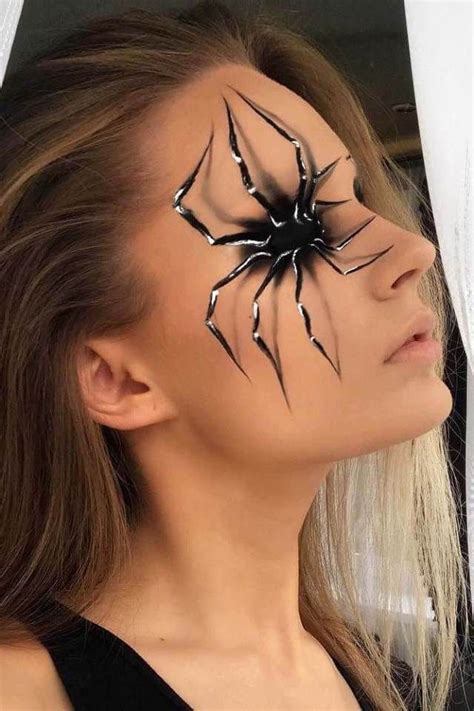 8 Awesome Halloween Spider Makeup Ideas & Looks #spider #makeup #makeupideas #halloween #hallow ...