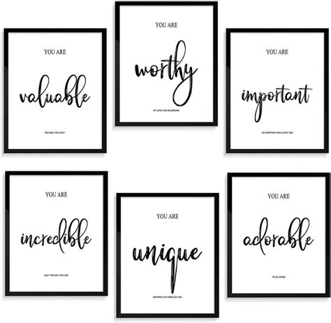 Amazon: Inspirational Wall Art $4.99 (Reg. $12.99) | Wall decor quotes ...