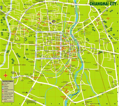 Chiang Mai Map