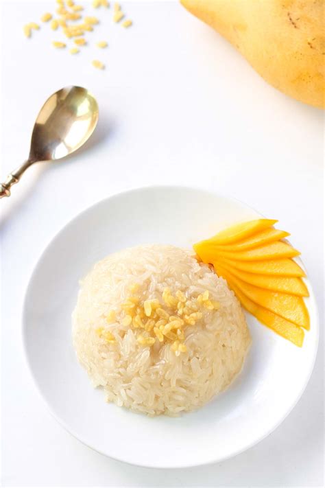 Thai Mango Sticky Rice Dessert Recipe » LeelaLicious