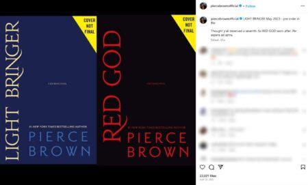 Red Rising Book 7: Is Red God Release Date Announced?