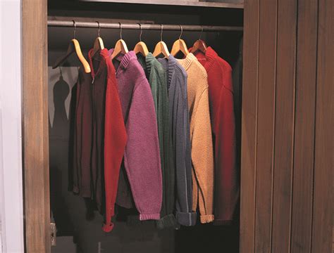 Sweaters in Closet - Mister Rogers' Neighborhood