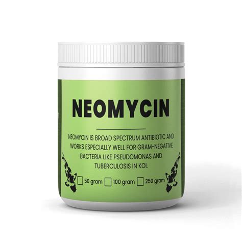 Neomycin Sulfate Powder - Kodama Koi Supply