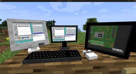 Minecraft Mod Let's Players Build A PC In The Game That Works - Legit Reviews