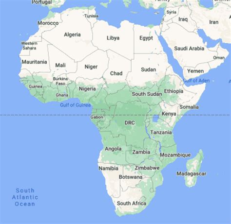 How To Memorize A Map Of Africa - United States Map