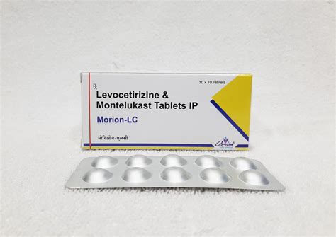 (MORION - LC TABLET) Levocetirizine & Montelukast Tablets | Orion Life ...