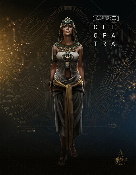 Cleopatra Art - Assassin's Creed Origins Art Gallery