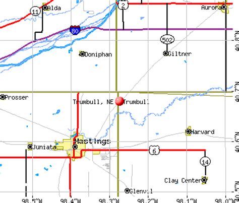 Trumbull, Nebraska (NE 68980) profile: population, maps, real estate ...