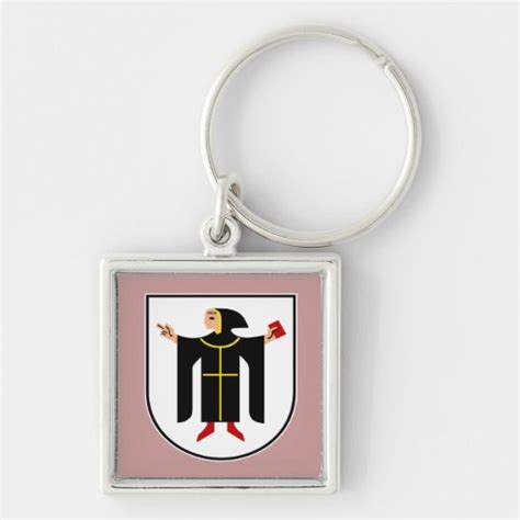 Munich Germany coat of arms Keychain | Zazzle