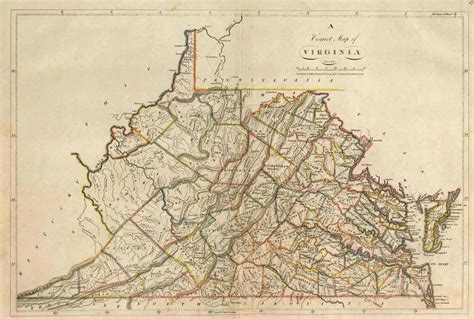 Map Of Virginia Colony 1607