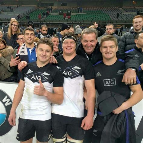 Barrett boys with their dad. Beauden, Scotty, Jordie | All blacks rugby, Rugby players, All blacks