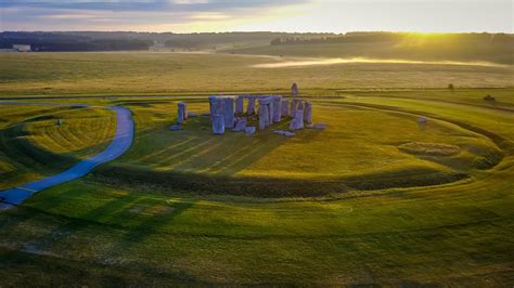 Wallpaper : landscape, nature, UK, Stonehenge, stone, road, shadow ...