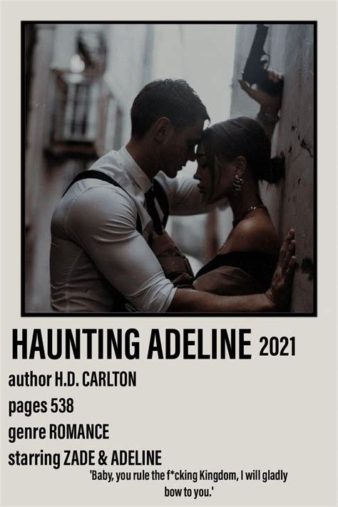 Haunting Adeline polaroid poster. in 2022 | Romance books, Book posters, Books