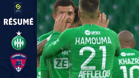 AS SAINT-ÉTIENNE - CLERMONT FOOT 63 (3 - 2) - Résumé - (ASSE - CF63 ...