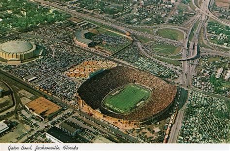 Florida Memory • Aerial view overlooking the Gator Bowl in Jacksonville.