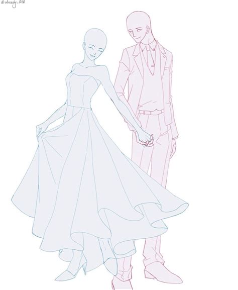 Pin by Nanie on Two oc drawing | Couple poses drawing, Anime poses reference, Drawing couple poses