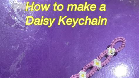 Daisy Chain Bracelet (Tutorial) - YouTube