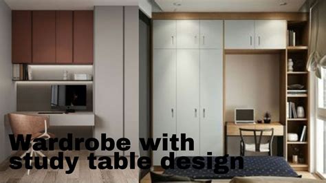 Wardrobe With Study Table Design Ideas DesignCafe | atelier-yuwa.ciao.jp