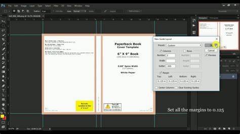 Make A Book Cover With Photoshop For Kdp Using Pdf Template Youtube ...