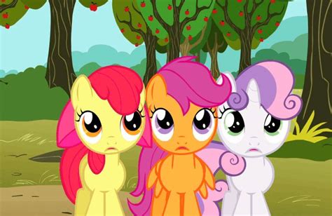 MLP:FIM Imageboard - Image #466307 - animated, apple bloom, crying, cute, cutie mark crusaders ...