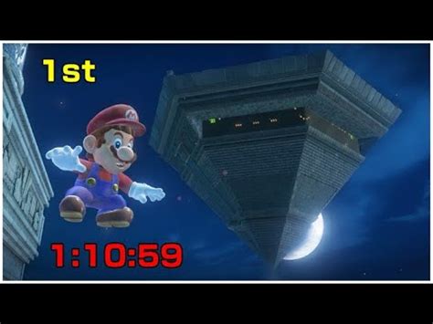 (WR) Super Mario Odyssey Moon List Any% Speedrun in 1:10:59! - YouTube