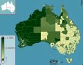 File:Australian Census 2011 demographic map - Australia by SLA - BCP field 0183 Visitor from ...